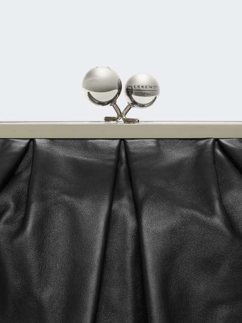 Чорна сумка Pasticcino Weekend MaxMara зі шкіри: фото 5 - Invogue