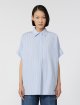 Блакитна сорочка WEEKEND MAX MARA з бавовняного попліну: фото 32 - Invogue
