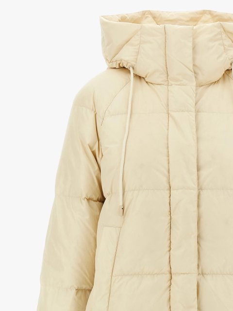Молочний пуховик WEEKEND MAX MARA: фото 2 - Invogue