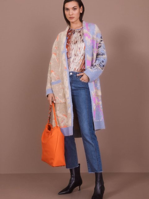 Синя блуза MARC CAIN : фото 5 - Invogue