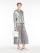 Срібляста сорочка WEEKEND MAX MARA прямого крою: фото 1 - Invogue