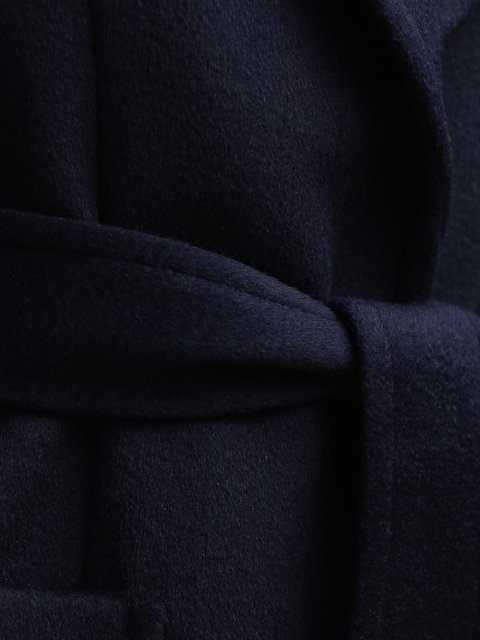 Синее  пальто MAX&CO: фото 5 - Invogue