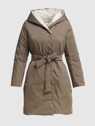 Коричневое пальто WEEKEND MAX MARA: фото - Invogue