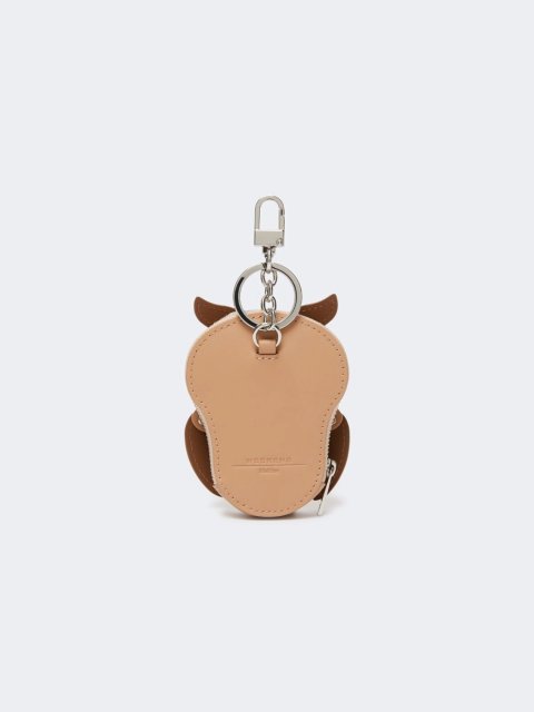 Бежевий гаманець для монет WEEKEND ACCESSORIES зі шкіри: фото 3 - Invogue