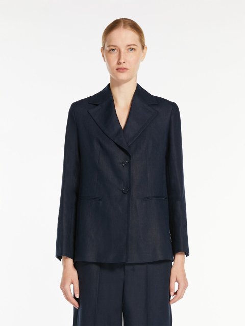 Темно-синій жакет MAX MARA : фото 1 - Invogue