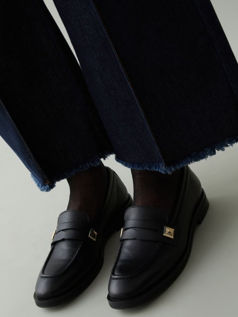 Чёрные лоферы I BLUES: фото 1 - Invogue