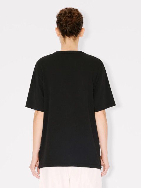 Черная футболка Kenzo из хлопкового трикотажа: фото 3 - Invogue