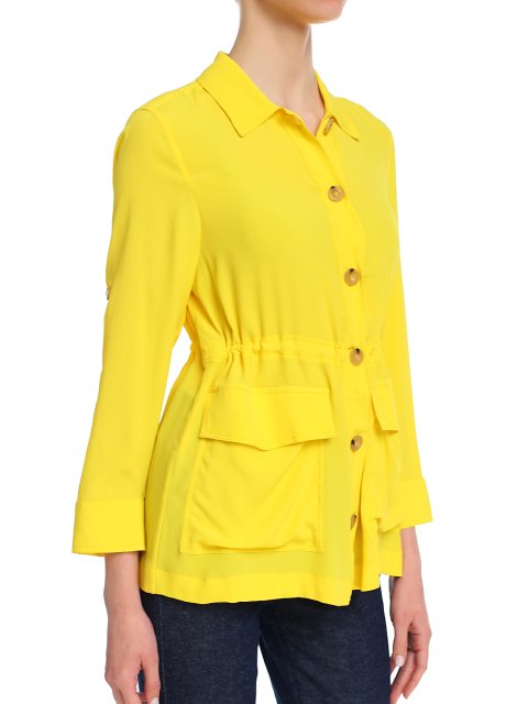 Жёлтая рубашка MARELLA: фото 3 - Invogue