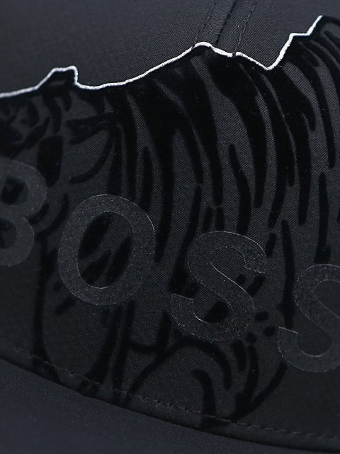 Чорна кепка BOSS : фото 2 - Invogue
