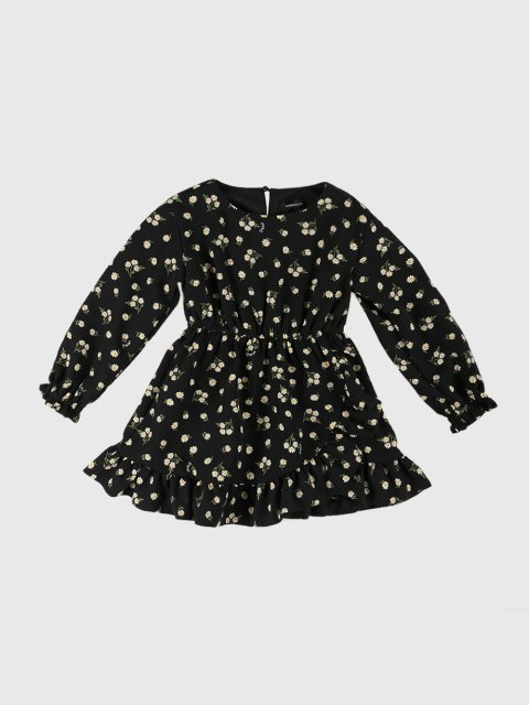 Чёрное платье MONNALISA: фото - Invogue