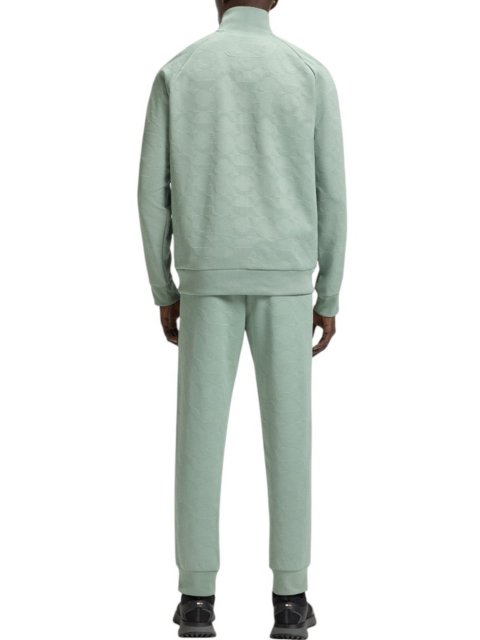 Зеленая кофта BOSS спортивная: фото 2 - Invogue