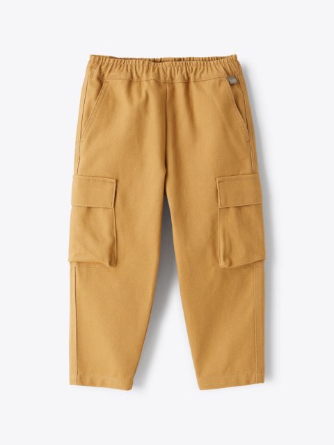 Коричневые брюки IL GUFO: фото - Invogue