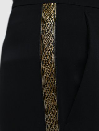 Чёрные брюки MAX MARA: фото 4 - Invogue