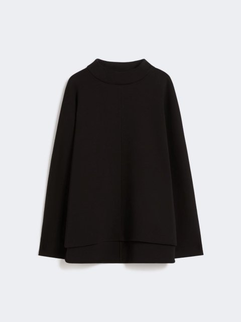 Чорна футболка MAX MARA з довгим рукавом: фото - Invogue