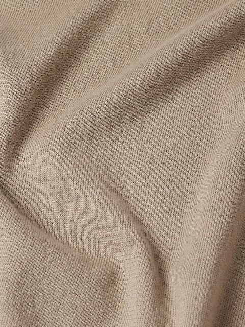 Бежева футболка Zegna з бавовни: фото 4 - Invogue