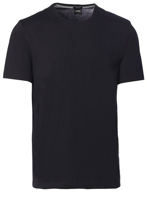 Чорна футболка BOSS : фото 2 - Invogue