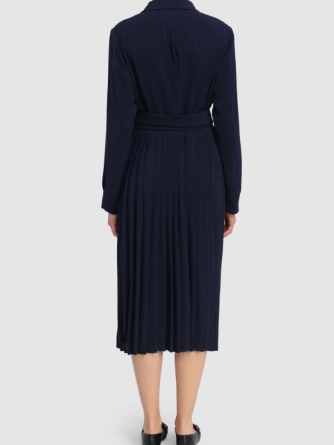 Синее платье MAX MARA: фото 2 - Invogue