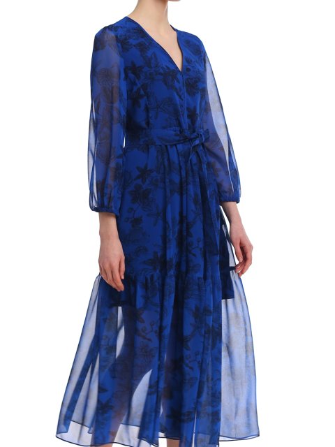 Блакитна сукня MARELLA : фото 3 - Invogue