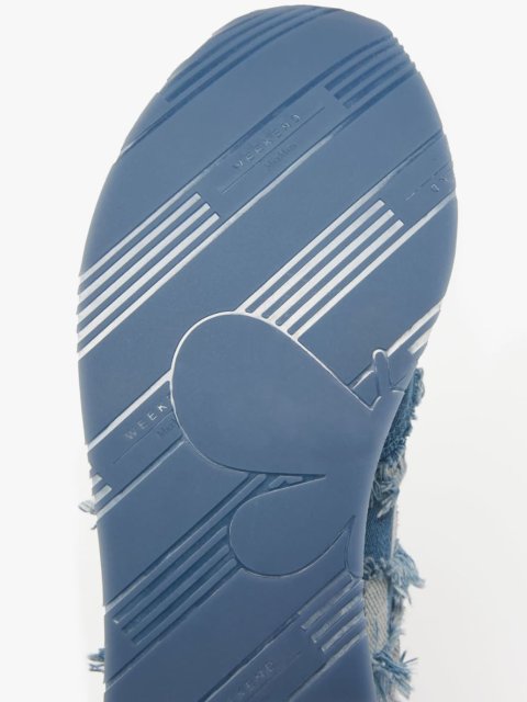 Блакитні снікерси WEEKEND MAX MARA з бавовняного деніму: фото 6 - Invogue