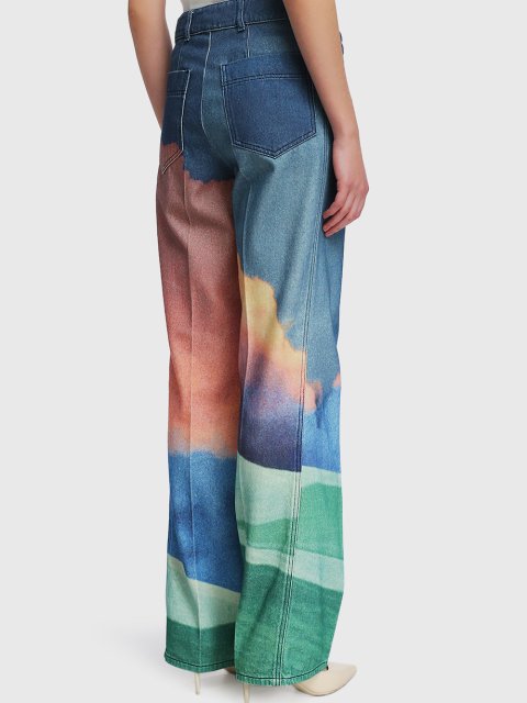 Сині брюки SPORTMAX : фото 4 - Invogue