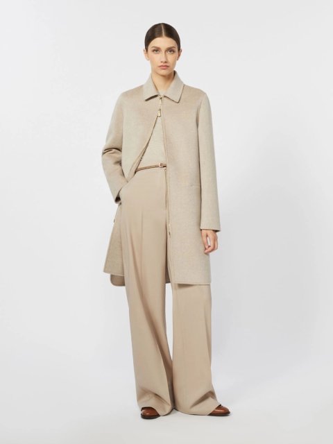Бежевий светр MAX MARA з кашемірової пряжі: фото 1 - Invogue