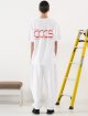 Біла футболка CCCS з логотипом: фото 3 - Invogue