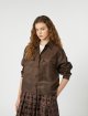 Шоколадна сорочка WEEKEND MAX MARA укорочена: фото 4 - Invogue