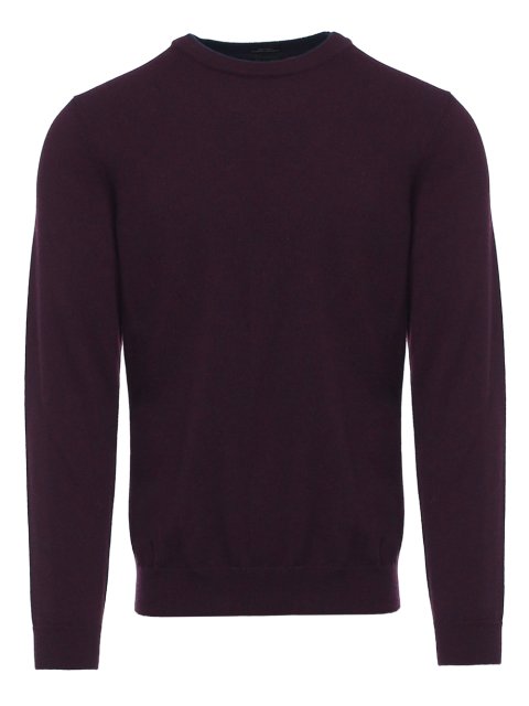 Тёмно-синий свитер BOSS: фото - Invogue