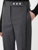 Тёмно-серые брюки SPORTMAX из шерсти: фото 4 - Invogue