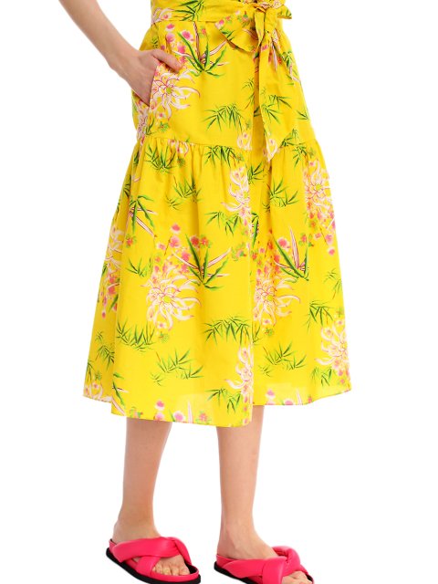 Жёлтая юбка KENZO: фото 3 - Invogue