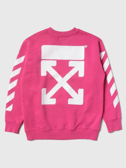 Рожева кофта OFF-WHITE KIDS : фото 1 - Invogue