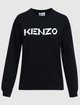 Чёрный свитшот KENZO: фото - Invogue