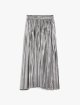 Срібляста спідниця WEEKEND MAX MARA довга: фото - Invogue