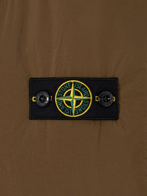 Зелена куртка STONE ISLAND KIDS : фото 2 - Invogue