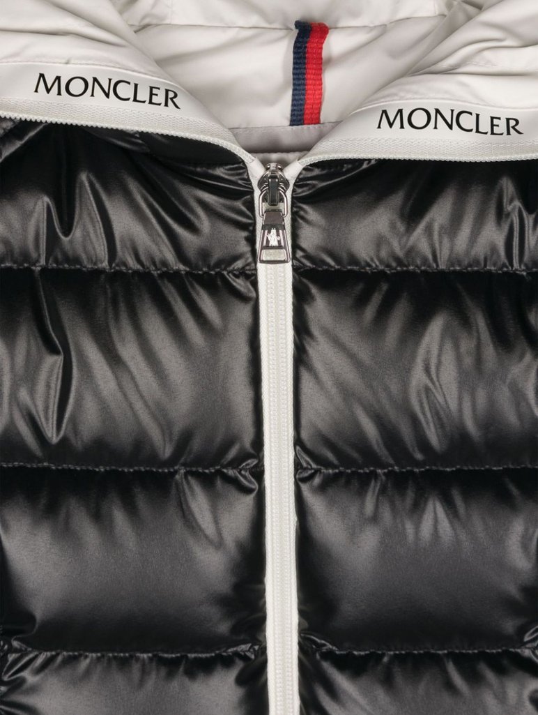 Синяя куртка Moncler стеганая: фото 2 - Invogue