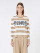 Светр у смужку MAX MARA з чистої вовни: фото 2 - Invogue