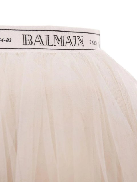 Бежевая юбка BALMAIN KIDS : фото 1 - Invogue