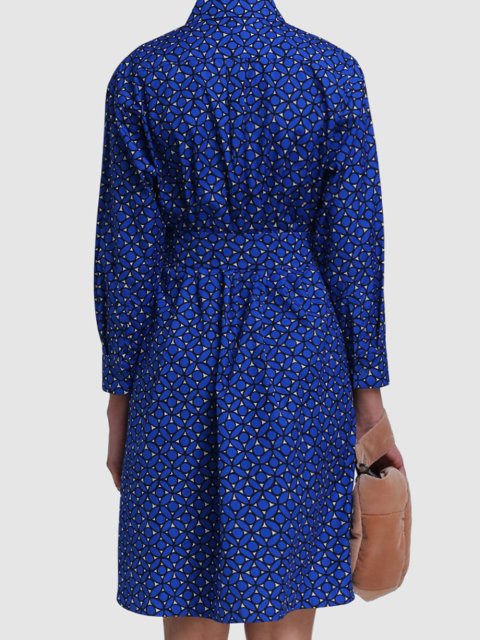 Синее платье WEEKEND MAX MARA: фото 4 - Invogue