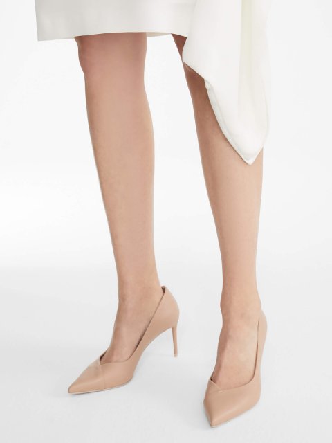 Розовые туфли MAX MARA: фото 5 - Invogue