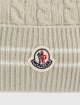 Зелена шапка MONCLER ENFANT з вовни та акрилу: фото 2 - Invogue