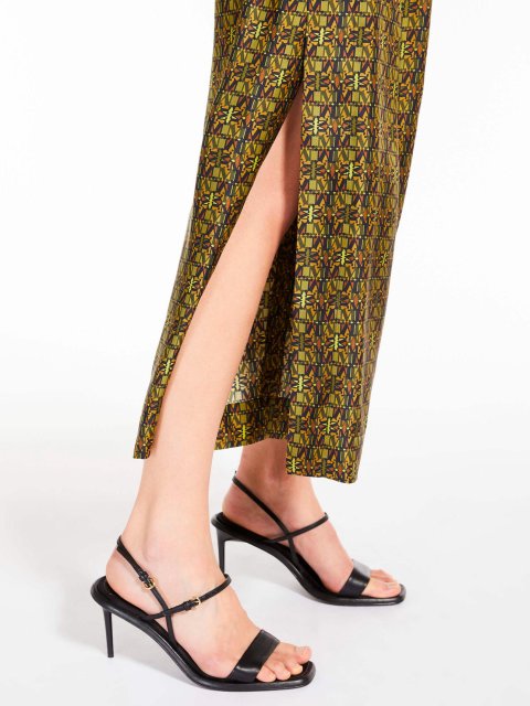 Різнокольорові брюки MAX MARA: фото 3 - Invogue
