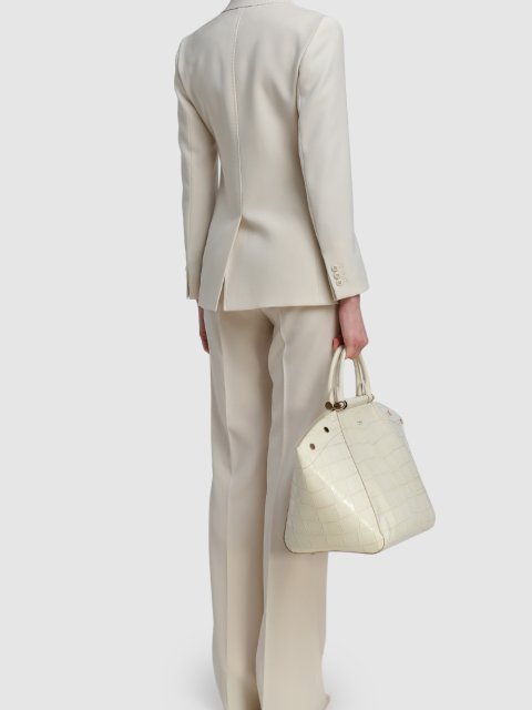 Молочні брюки MAX MARA : фото 2 - Invogue