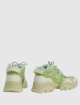 Зелёные сникерсы KENZO: фото 3 - Invogue