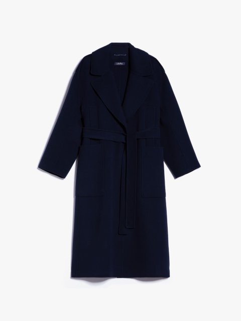 Темно-синє пальто MAX MARA : фото - Invogue