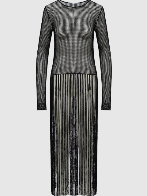 Чёрный топ HELMUT LANG: фото - Invogue