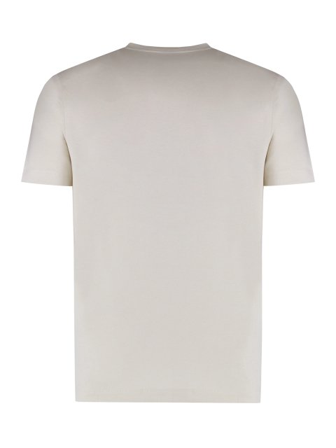 Белая футболка BOSS прямого кроя: фото 1 - Invogue