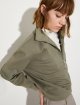 Світшот кольору хакі MAX&CO з бавовняного трикотажу: фото 4 - Invogue
