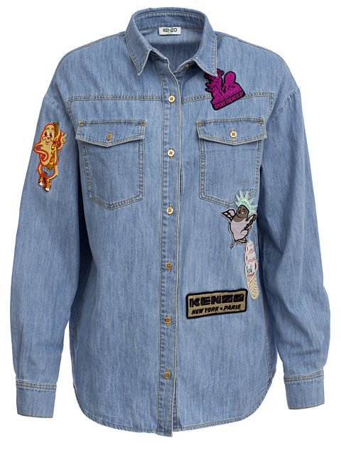 Сорочка Kenzo (3127): фото 2 - Invogue