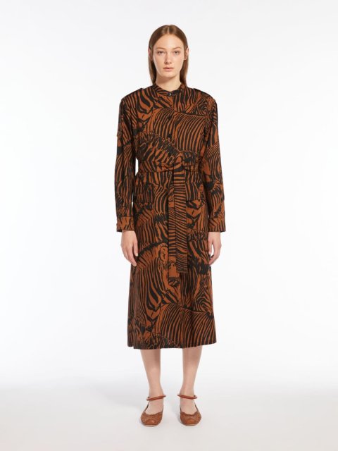 Сукня-сорочка WEEKEND MAX MARA з принтом: фото 1 - Invogue