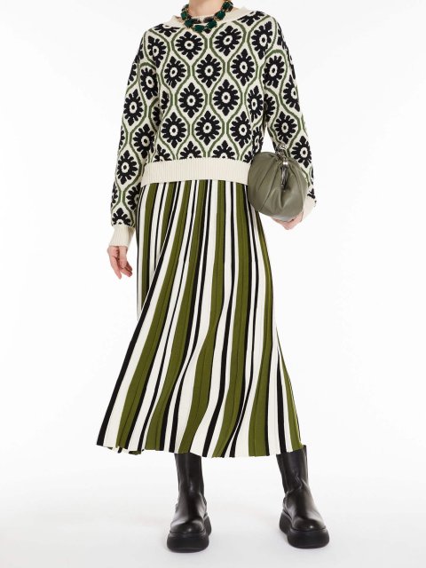 Зелёная юбка WEEKEND MAX MARA: фото 3 - Invogue